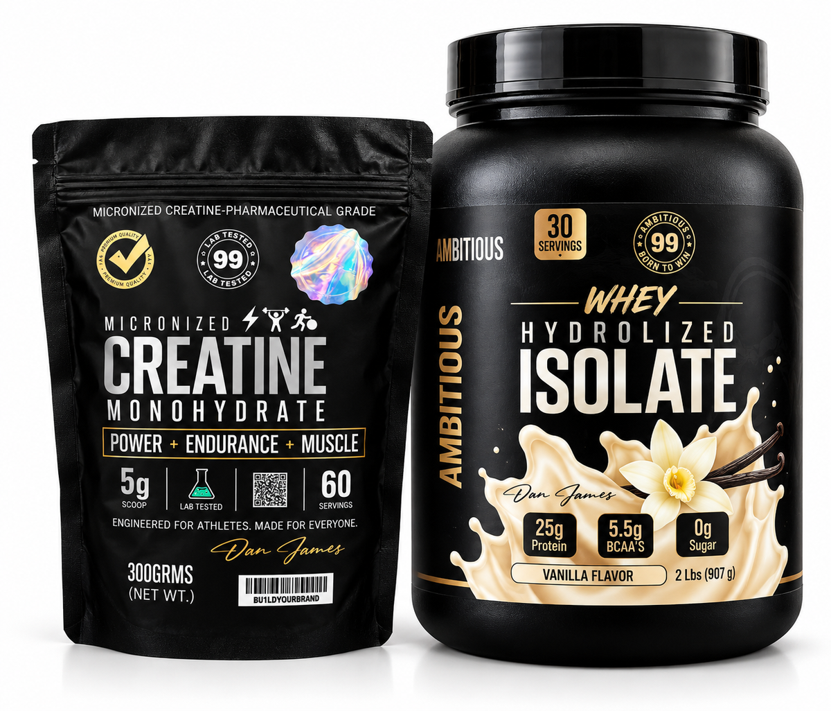 Whey Isolate + Creatina Monohidratada | Ambitious99