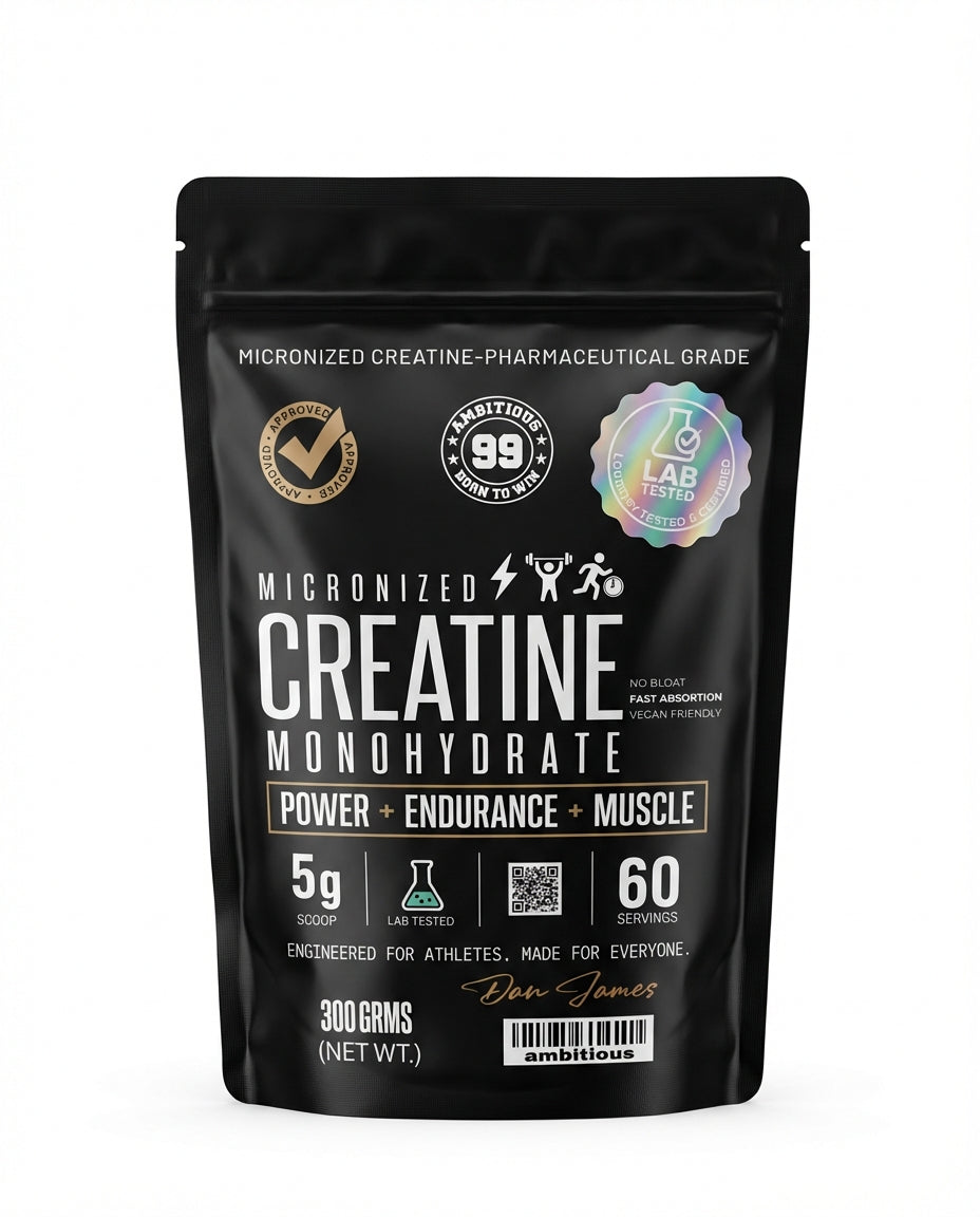 CREATINA MONOHIDRATADA AMBITIOUS99®
